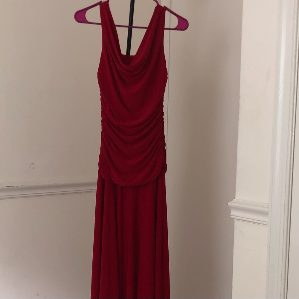Red dress